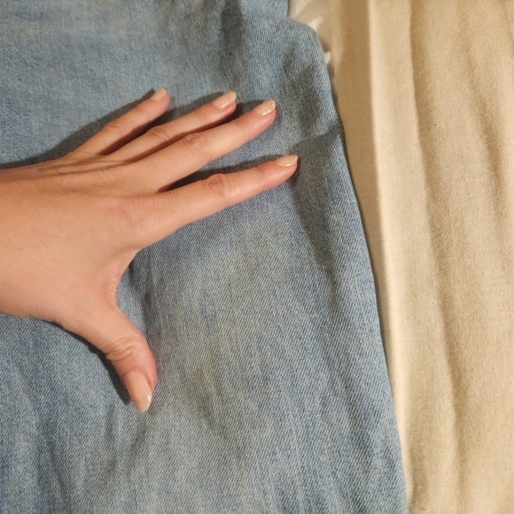 Everlane Japanese Denim Cheeky Jean Ankle, Light Blue, 27 - Picture 7 of 9